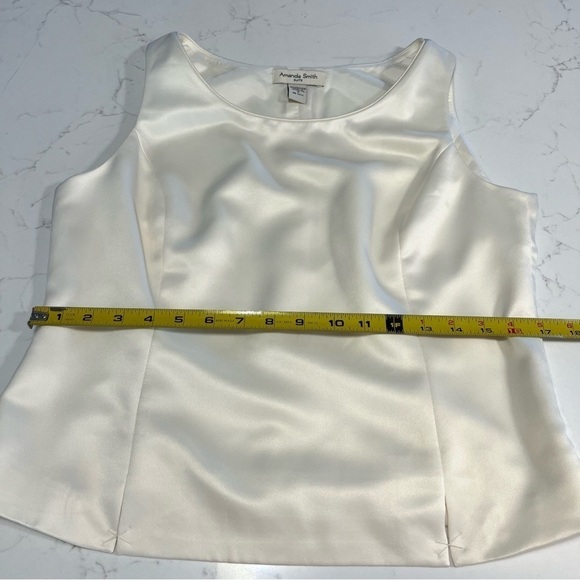Amanda Smith Cream Suit Shell 8 - Picture 9 of 10